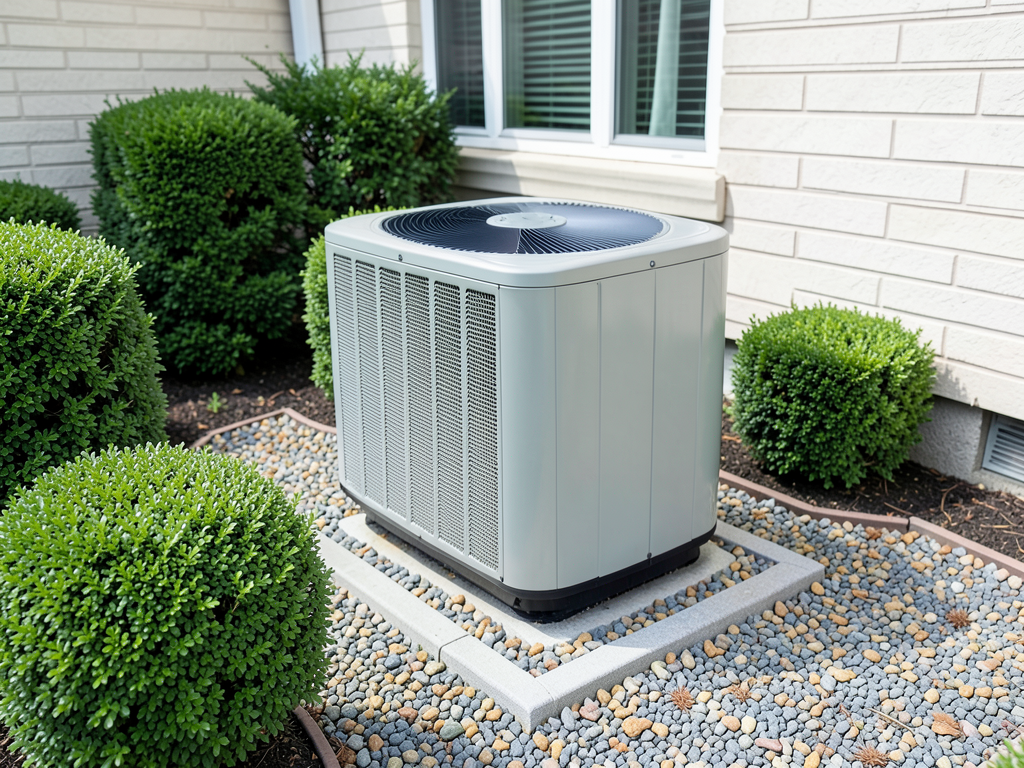Safe landscaping near your ac unit to prevent over